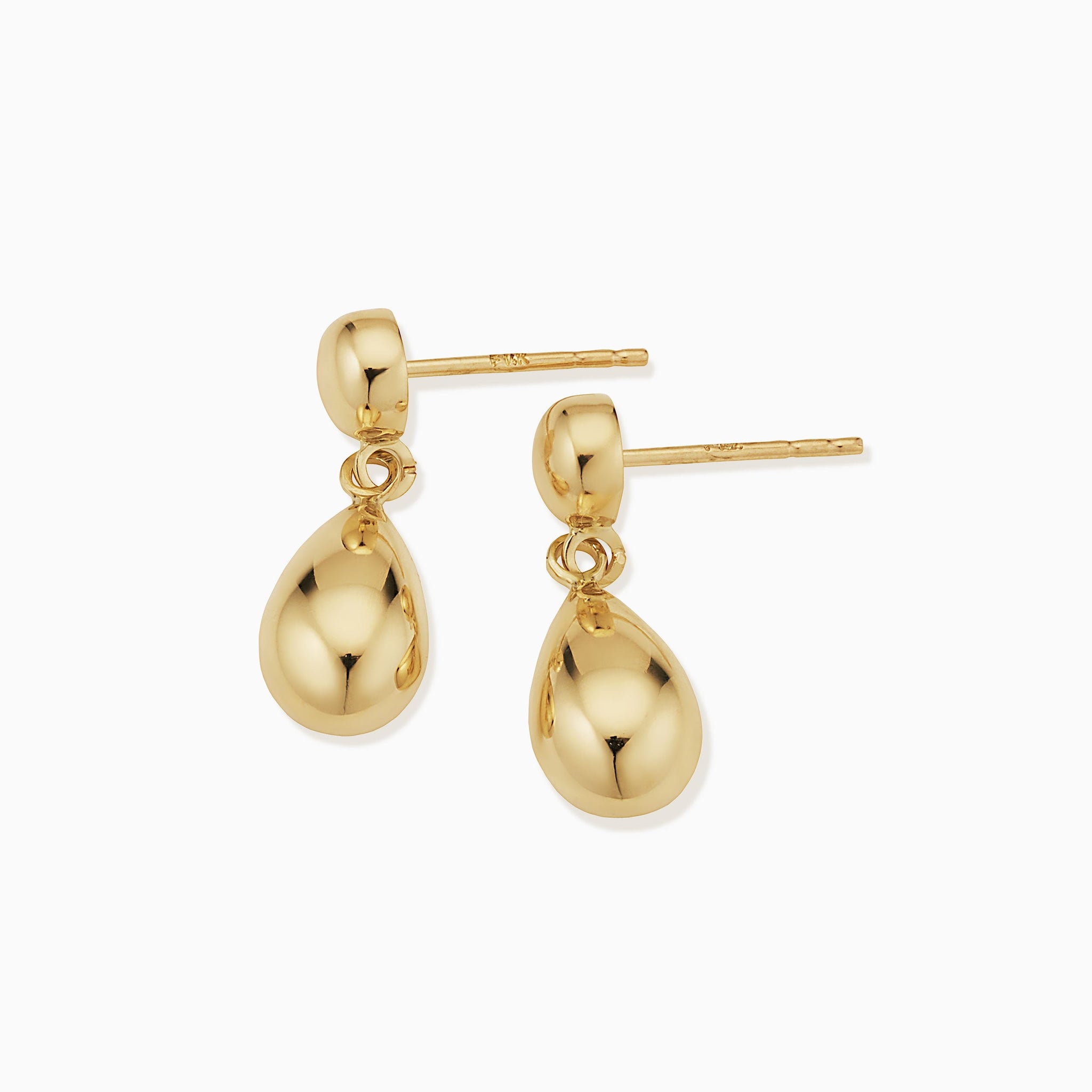 Bead Chain Gold Earrings | Gold Earring | Buy Gold Jewellery Online